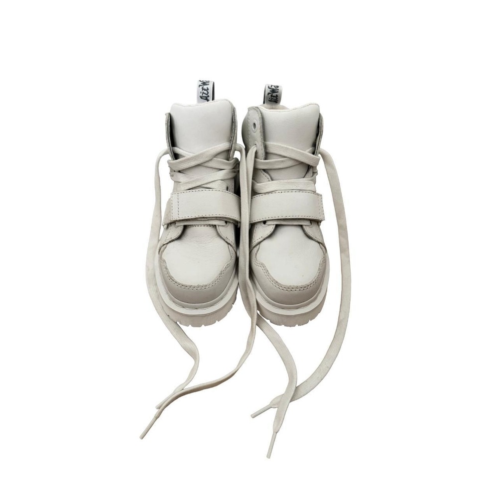 Doc Martens Zuma II Women's Leather Chunky Boots in White
